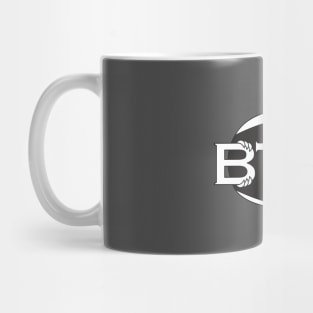 Bitcoin BTC Honey Badger Logo Mug